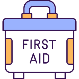 First aid kit icon