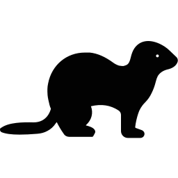 hurón icono