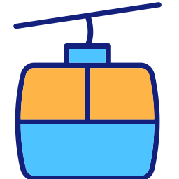 Aerial lift icon