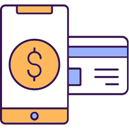 accetta il pagamento mobile icona