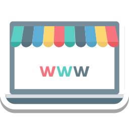 Online ecommerce icon