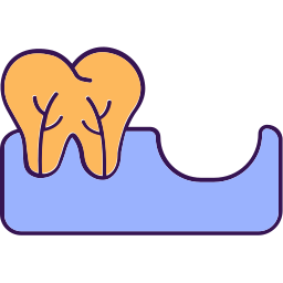 Weak tooth icon