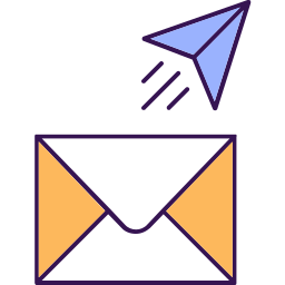 Paper aeroplane icon