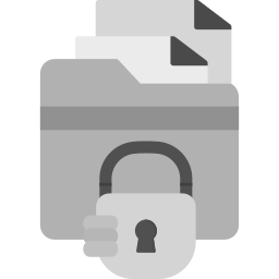 Folder security icon