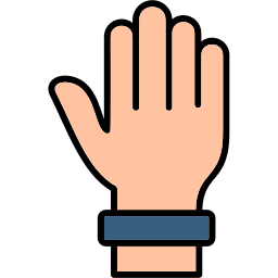 Raise hand icon