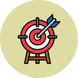 Dart board icon