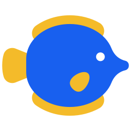 tropischer fisch icon