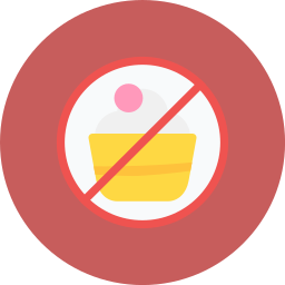 No sweets icon