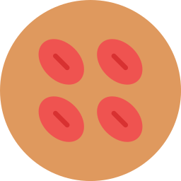 Blood cells icon