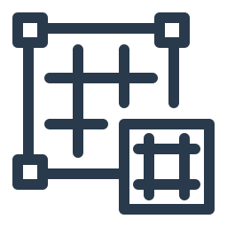 organizzazione della griglia icona