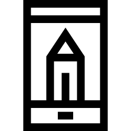 teléfono inteligente icono