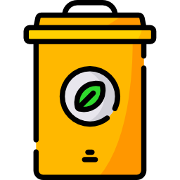 Trash bin icon