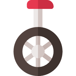 Одноколесный велосипед иконка
