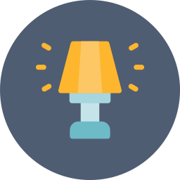 Table lamp icon