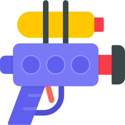 pistolet à eau Icône