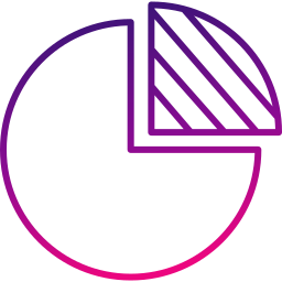 diagramme circulaire Icône