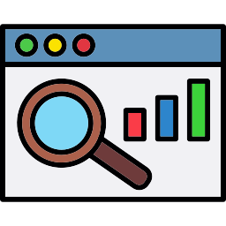 Data research icon