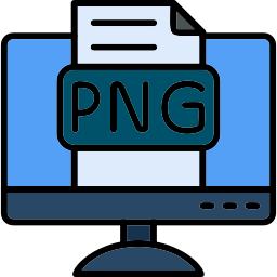 Png file format icon