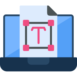 Text icon