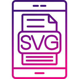 archivo svg icono