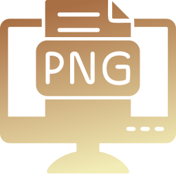 format de fichier png Icône
