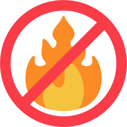 no fuego icono