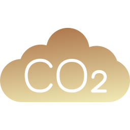 nube de co2 icono