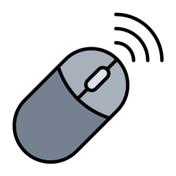 Wireless mouse icon