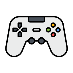 mando de juegos icono