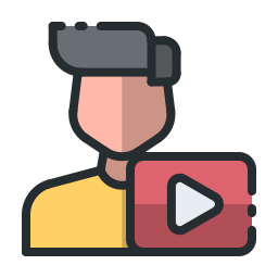 videoblogger icoon