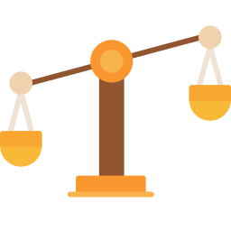 Balance scale icon