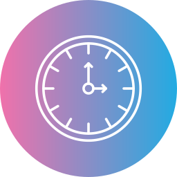 Wall clock icon