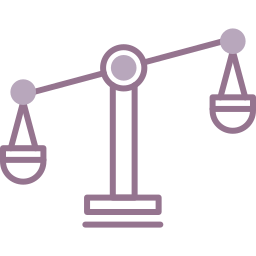 Balance scale icon