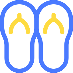 Flip flops icon