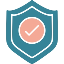 Protection shield icon