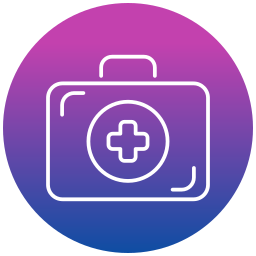 Medical kit icon