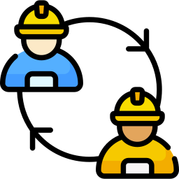 Labor market icon