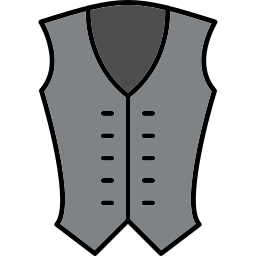 Waist coat icon