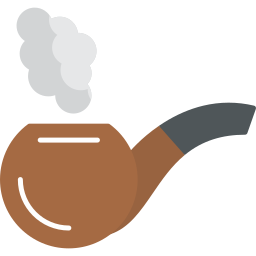 Smoking pipe icon