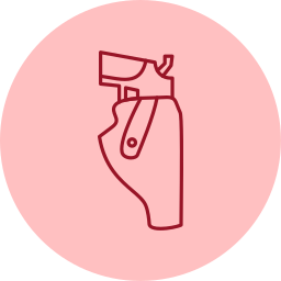 pistola icono