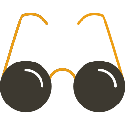 Reading glasses icon