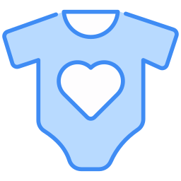 vêtements de bébé Icône