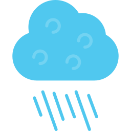 Rain cloud icon