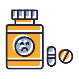 lek przeciwdepresyjny ikona