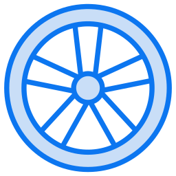 roue de voiture Icône