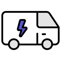 Electric car icon