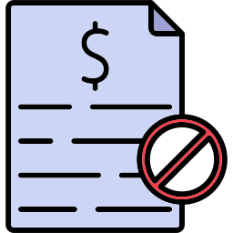 Financial report icon