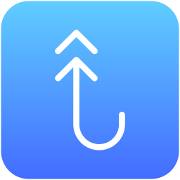 U turn arrow icon