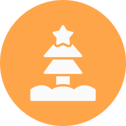 Christmas tree icon