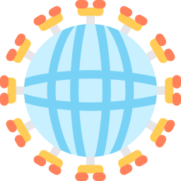 rete globale icona